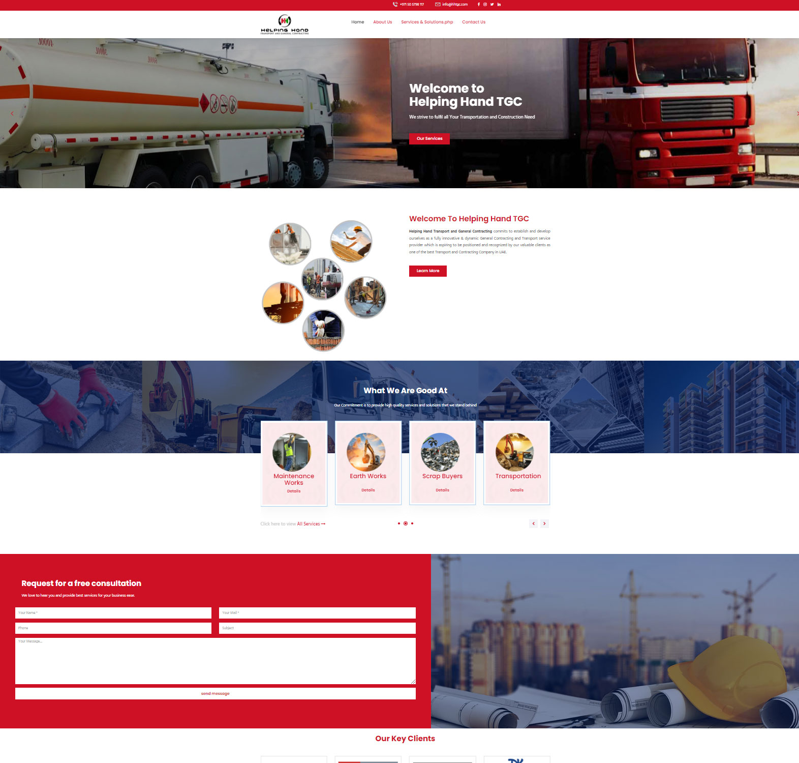 Helping Hand Transport and General Contracting